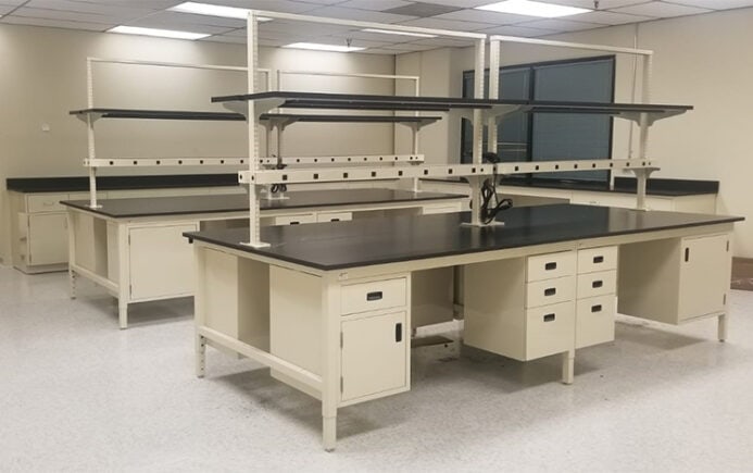 High Quality Lab Bench And Lab Workstation For Industrial Use